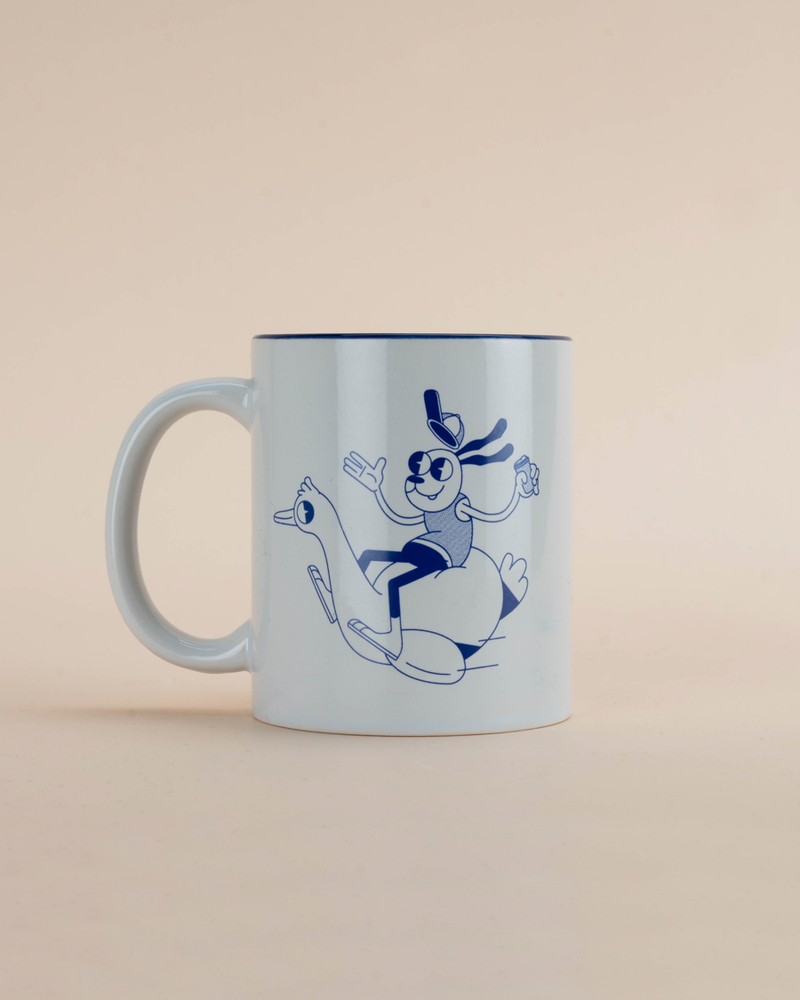 Mug de porcelana Dog - The Morning Club — Más Info